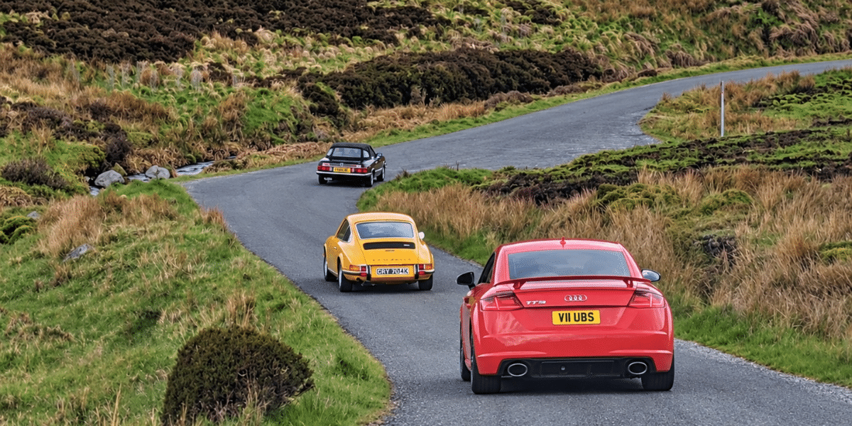 Rico Rally convoy in Wicklow Ireland